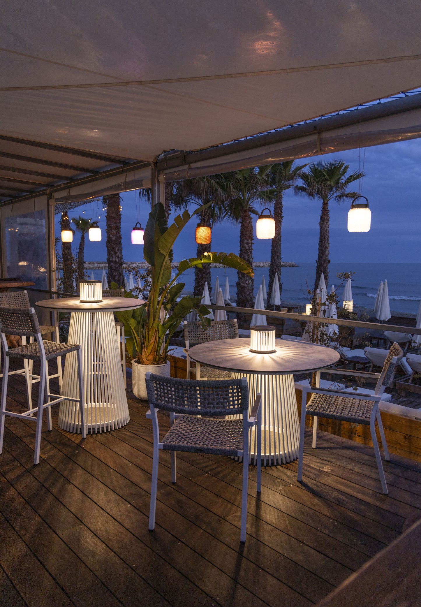 HALO – Table solaire Ø 110