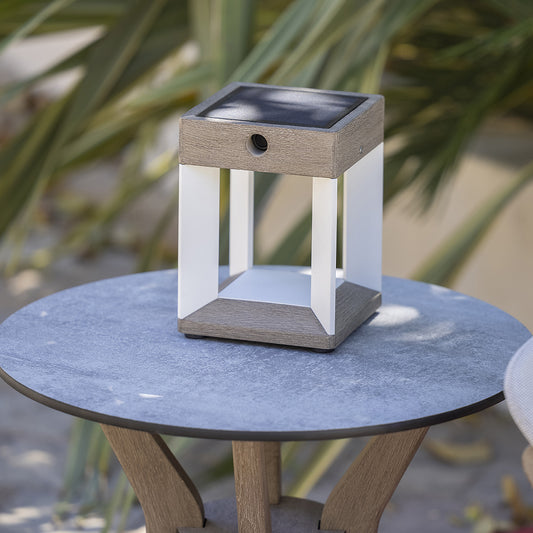 TECKALU – Lampe de table solaire Duratek