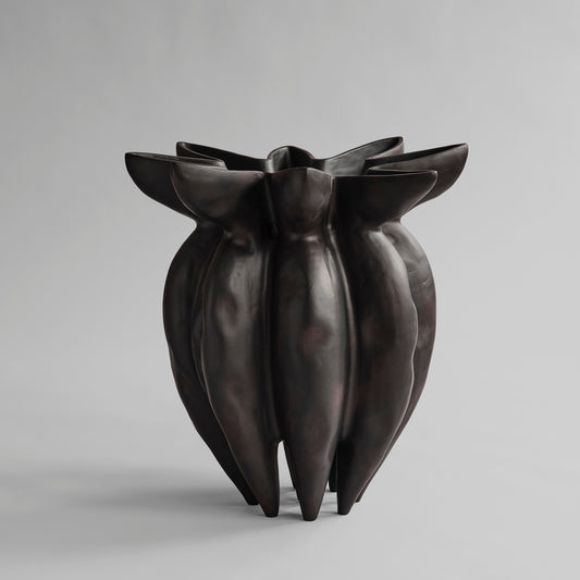 Lotus Vase, Coffee