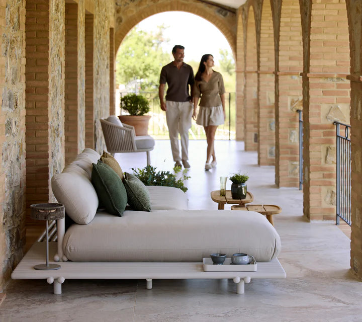 STICKS PLATFORM, canapé avec chaise longue